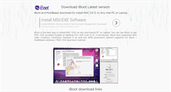 Desktop Screenshot of ibootdownload.com