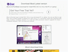Tablet Screenshot of ibootdownload.com